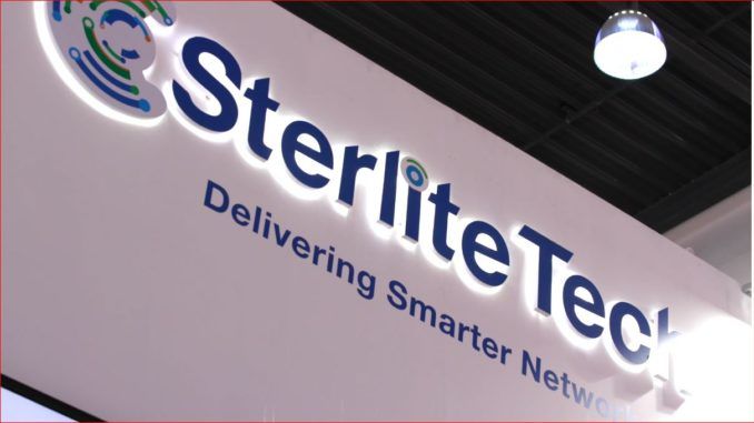 Sterlite gives symmetric triangle breakout