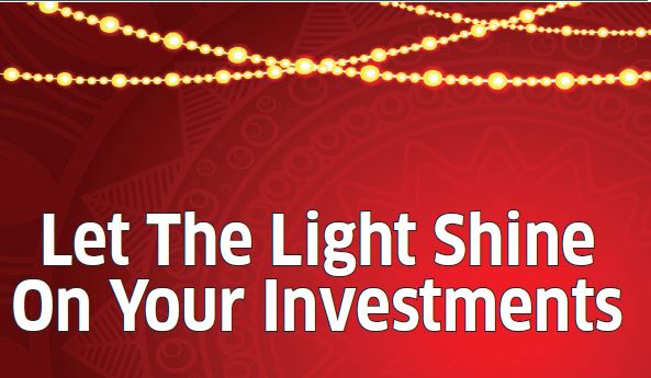 Let The Light Shine On Your Investments