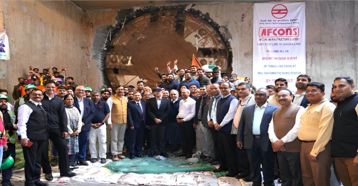 Rs 34,152 crore order book: Shapoorji Pallonji Group flagship civil construction company completes longest tunnelling drive for DMRC in Delhi Metro Phase-4