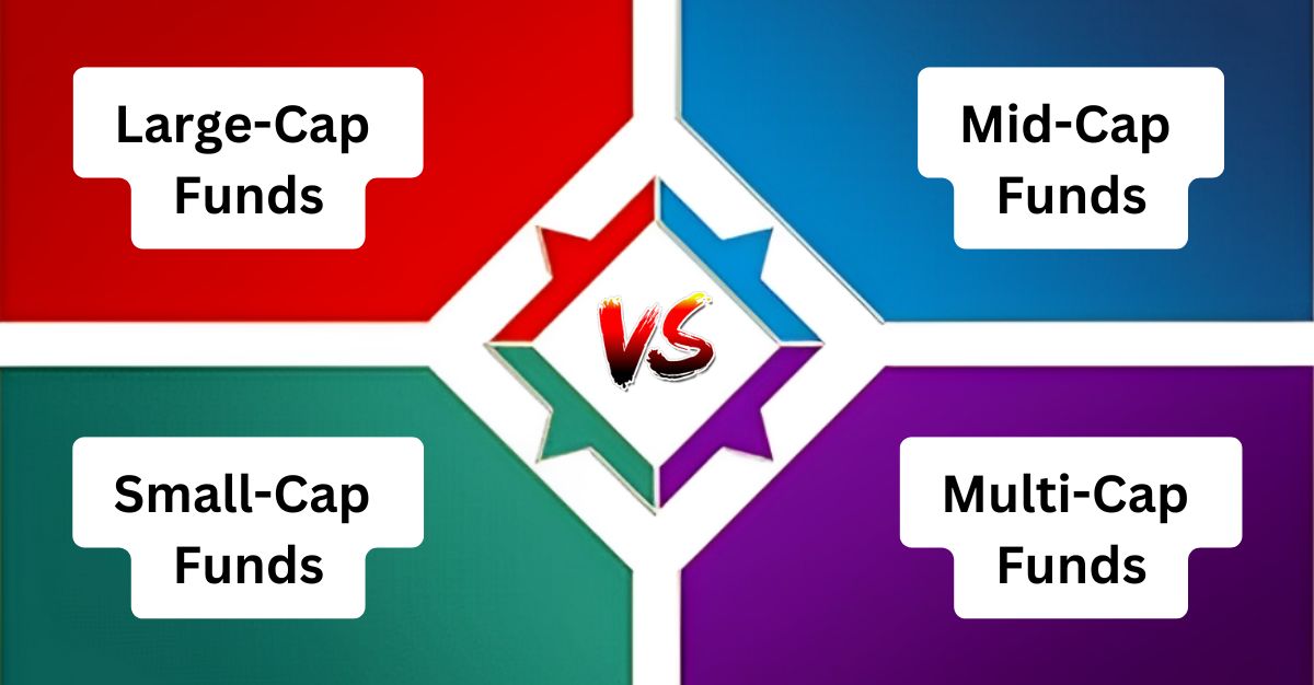 Large-Cap Funds vs Mid-Cap Funds vs Small-Cap Funds vs Multi-Cap Funds: What’s the Difference?