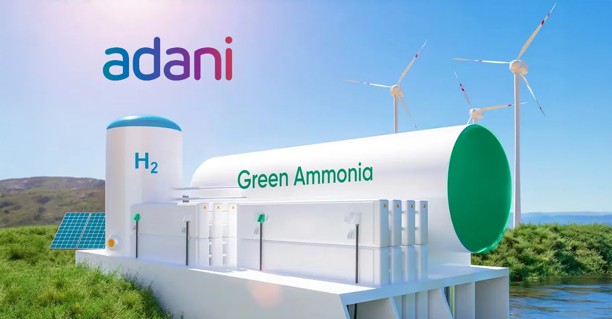 Rs 57,561 crore order book: Adani Group-backed power company wins Rs 2,800 crore transmission project in Gujarat for green hydrogen/ammonia manufacturing