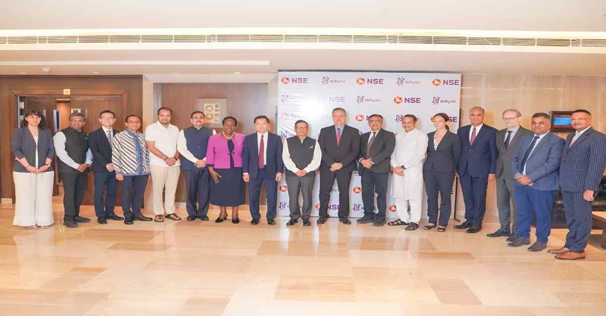 Shri Ashishkumar Chauhan, MD & CEO - NSE, interacts with the Heads of Foreign Mission in Delhi on "Road to Viksit Bharat: Contribution of Capital Markets."