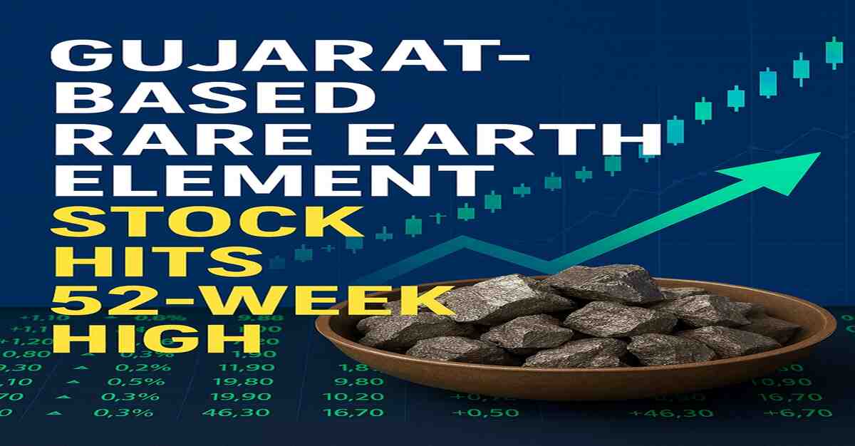 Gujarat Governor Gains Rs 13,17,79,20,000 in just a single day from Rare Earth Stock; FIIs Raise Stake
