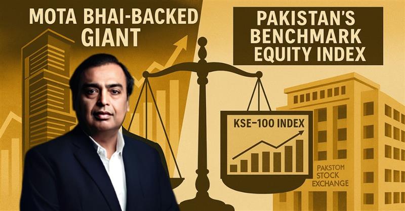 Mota Bhai-Backed Stock is 14x Bigger Than Pakistan’s Benchmark Equity Index