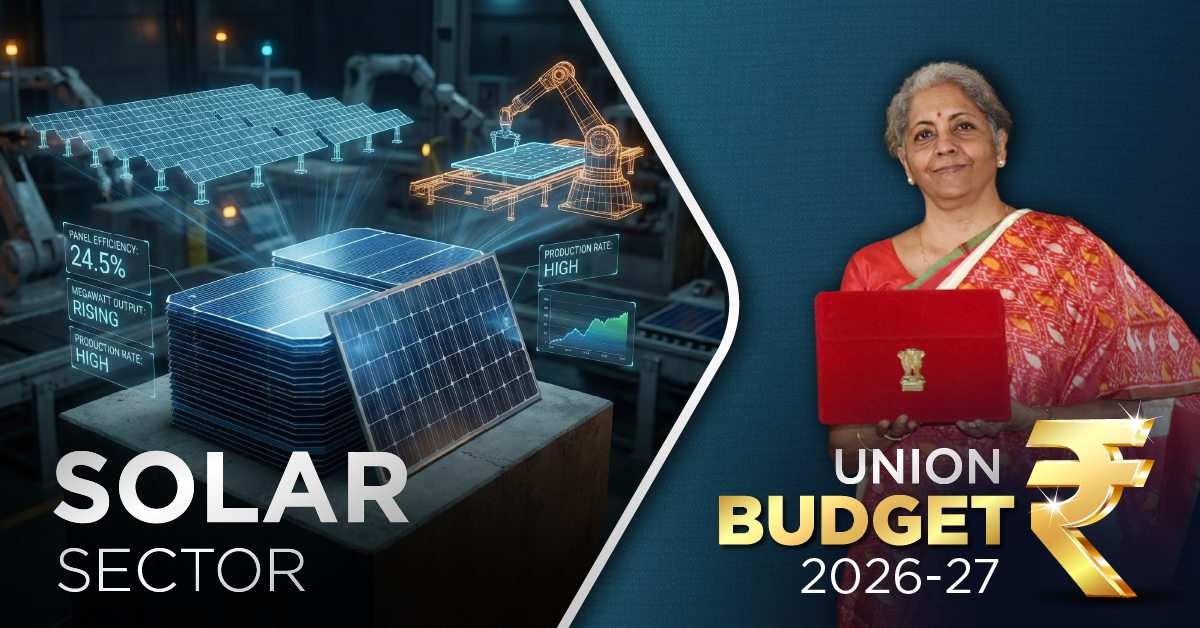 યુનિયન બજેટ 2026: સોલાર પાવરવાળી ભારત તરફનું રૂ. 28,000 કરોડનું ઉછાળો