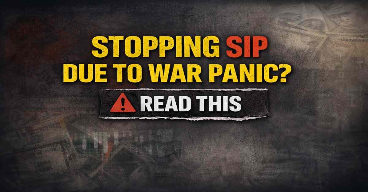 US-Israel-Iran War: How Stopping SIPs During Panic Can Cost Rs 4.34 Lakh on a Rs 9.90 Lakh Investment