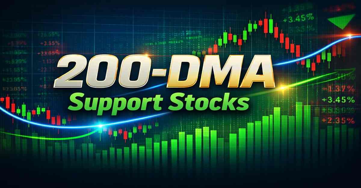 200-DMA Support: These 5 Stocks Bounced from Their 200-DMA; Keep Them on Your Watchlist