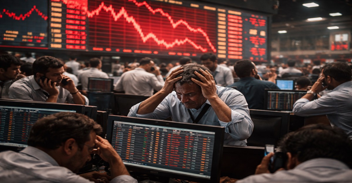 Closing Bell: Nifty 50 Plunged 2.6%, Sensex Tanked Over 1,800 Points; Rs 13.63 Lakh Crore Wiped Out Amid Middle East Tensions