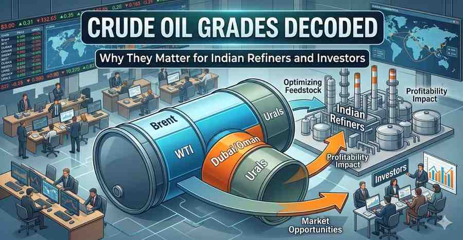 Crude Oil Grades Decoded: Why They Matter for Indian Refiners and Investors