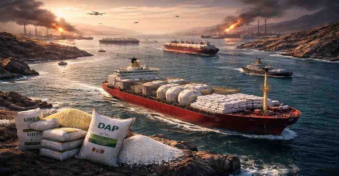 Strait of Hormuz Risk: 33% Fertiliser Trade at Stake, 50% of India’s Imports Exposed
