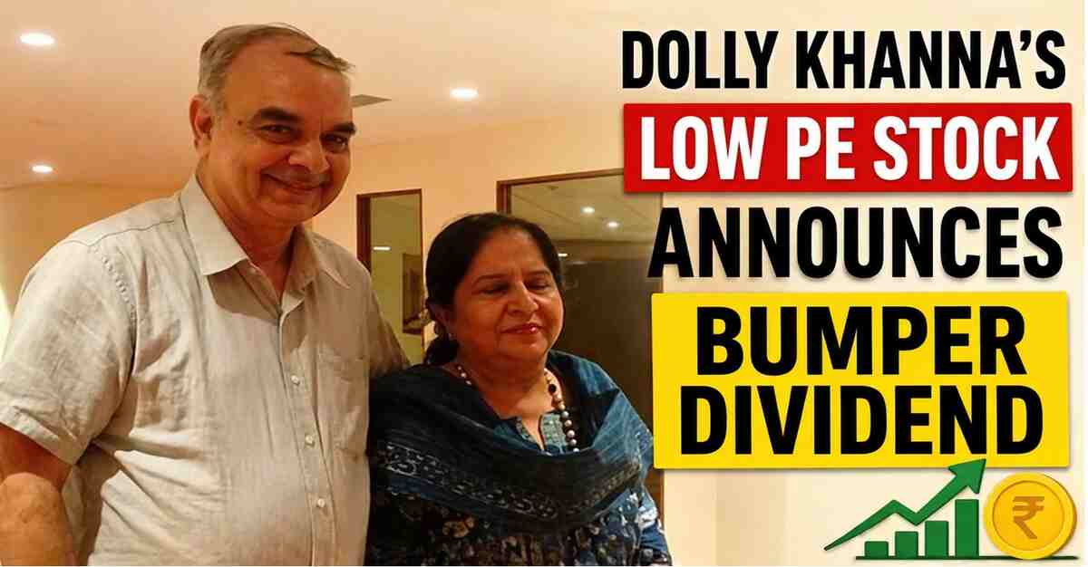 Bumper Rs 54 Dividend: Dolly Khanna’s Low-PE Stock in Focus as Q4FY26 Profit Jumps Over 3x