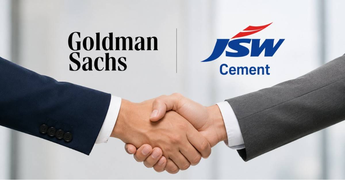 Fresh Entry: Goldman Sachs and India’s Largest MF Buy Stake in JSW Cement; Shares Price Up 18% in 2 Days