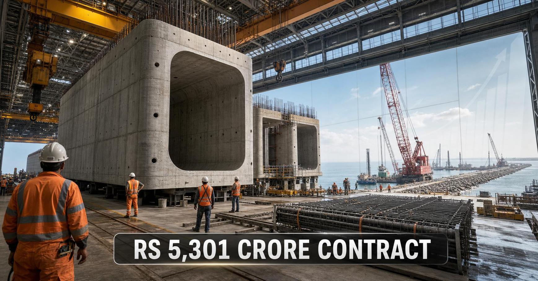 Rs 32,500 Cr Order Book: Infrastructure Engineering Company Wins Rs 5,301 Cr Vadhvan Port Contract