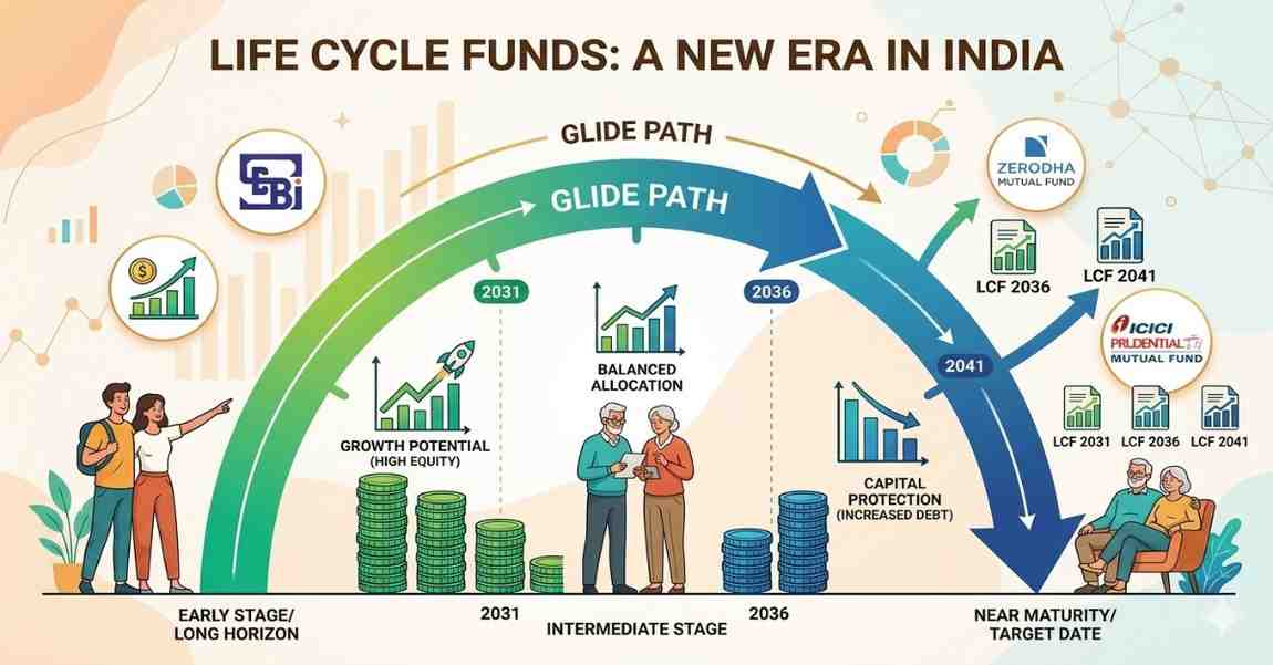 SEBI’s New Life Cycle Funds Arrive: Zerodha and ICICI Prudential Lead First Filings