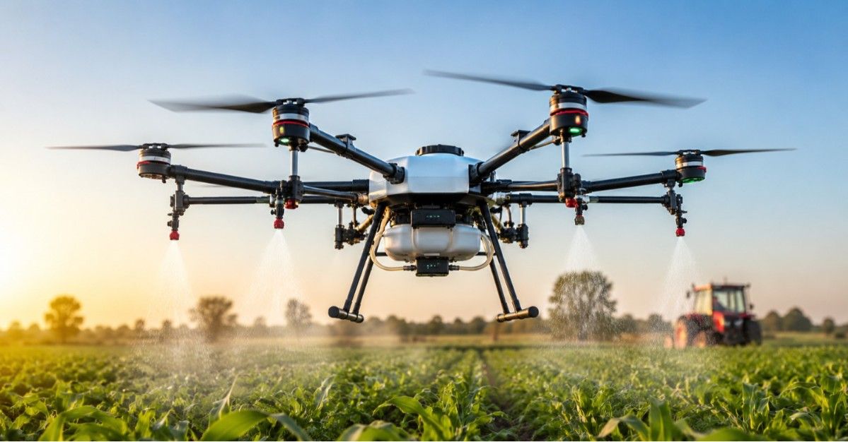 This Micro-Cap Engineering Stock Jumps 7% As Company Receives DGCA Approval For Agricultural Drone Manufacturing