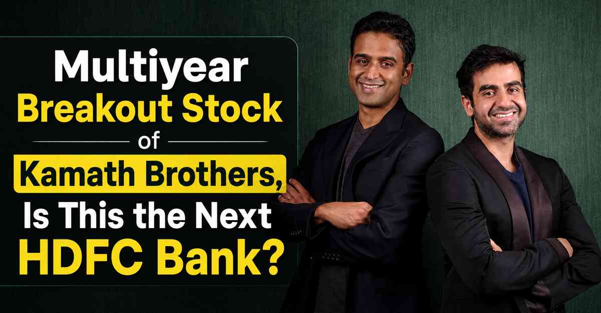 Multiyear Breakout Stock: Zerodha’s Kamath Brothers Hold Stake in This Banking Stock Nearing Key Breakout; Is It the Next HDFC Bank in the Making?