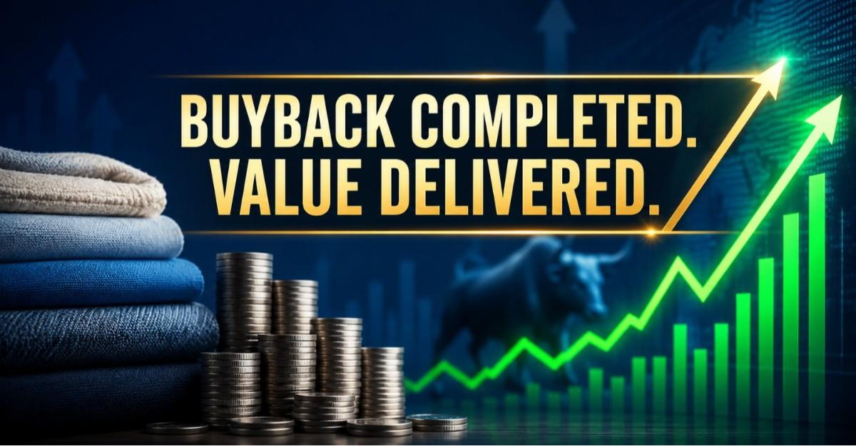 Akash Bhanshali Portfolio Stock Completes Rs 252 Crore Buyback; Do You Own This Textile Major?