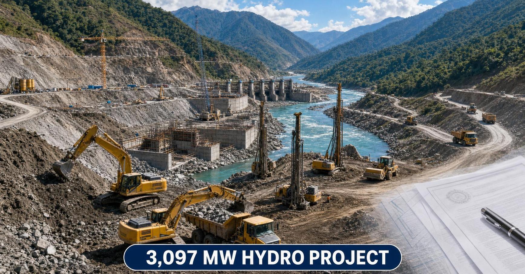 President Of India-Backed PSU Signs MoA For 3,097 MW Hydro Power Project In Arunachal Pradesh