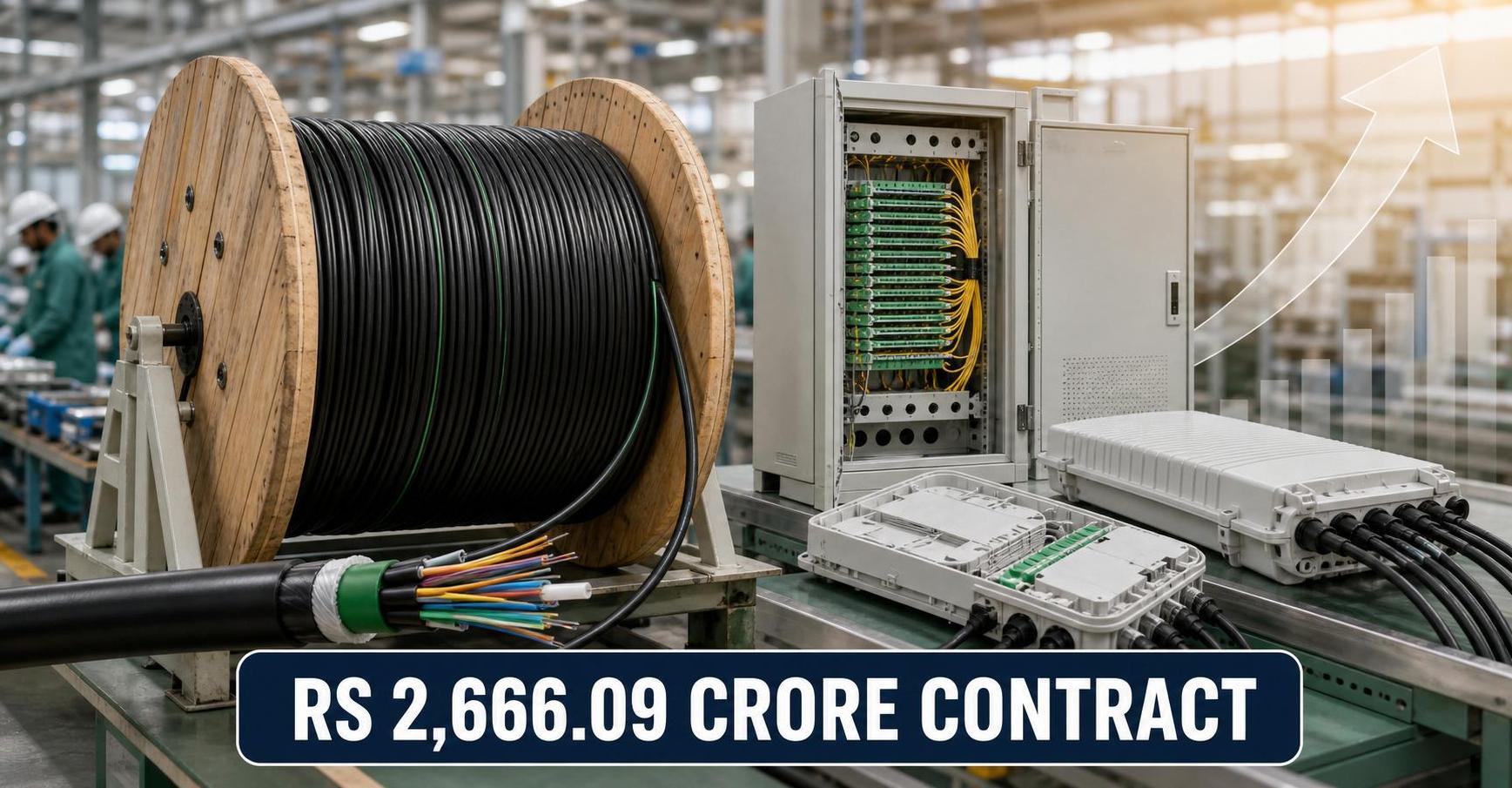 Rs 21,206 Crore Order Book: Telecom Infrastructure Company Secures Rs 2,666 Crore BharatNet Contract; Share Price Jumps 3%