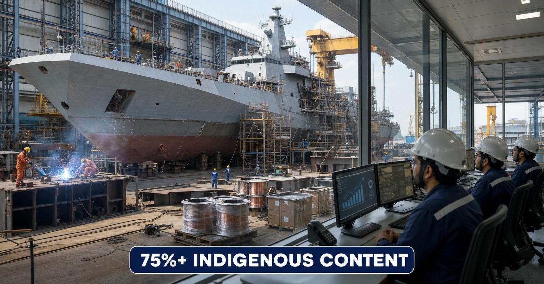 Multibagger Defence Supplier Stock Jumps 15% After Contributing To Triple Indian Navy Warship Commissioning