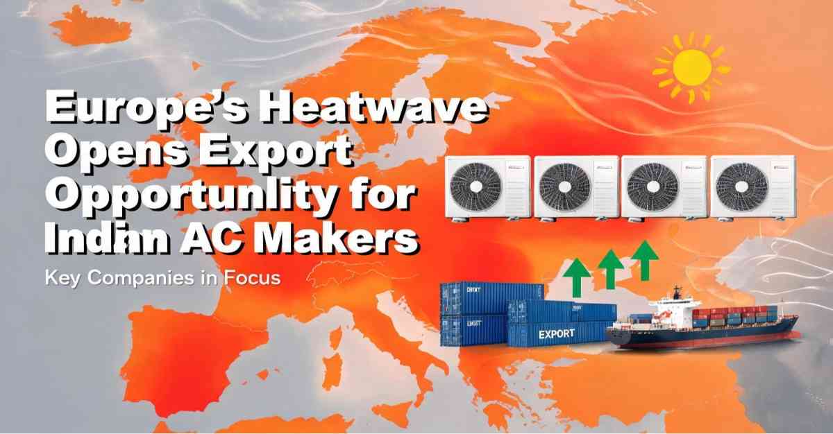 Heatwave in Europe Puts Indian AC Exporters in Focus: Top Indian AC Makers to Watch