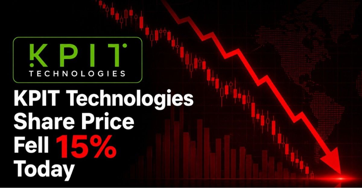 KPIT Technologies Share Price Falls 15%; Here's Why
