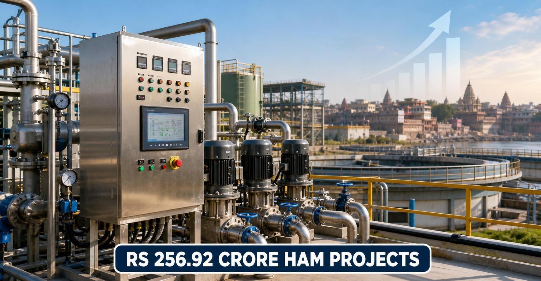 Rs 6,814 Crore Order Book: Water Infrastructure Company Secures Rs 256.92 Crore Namami Gange Projects