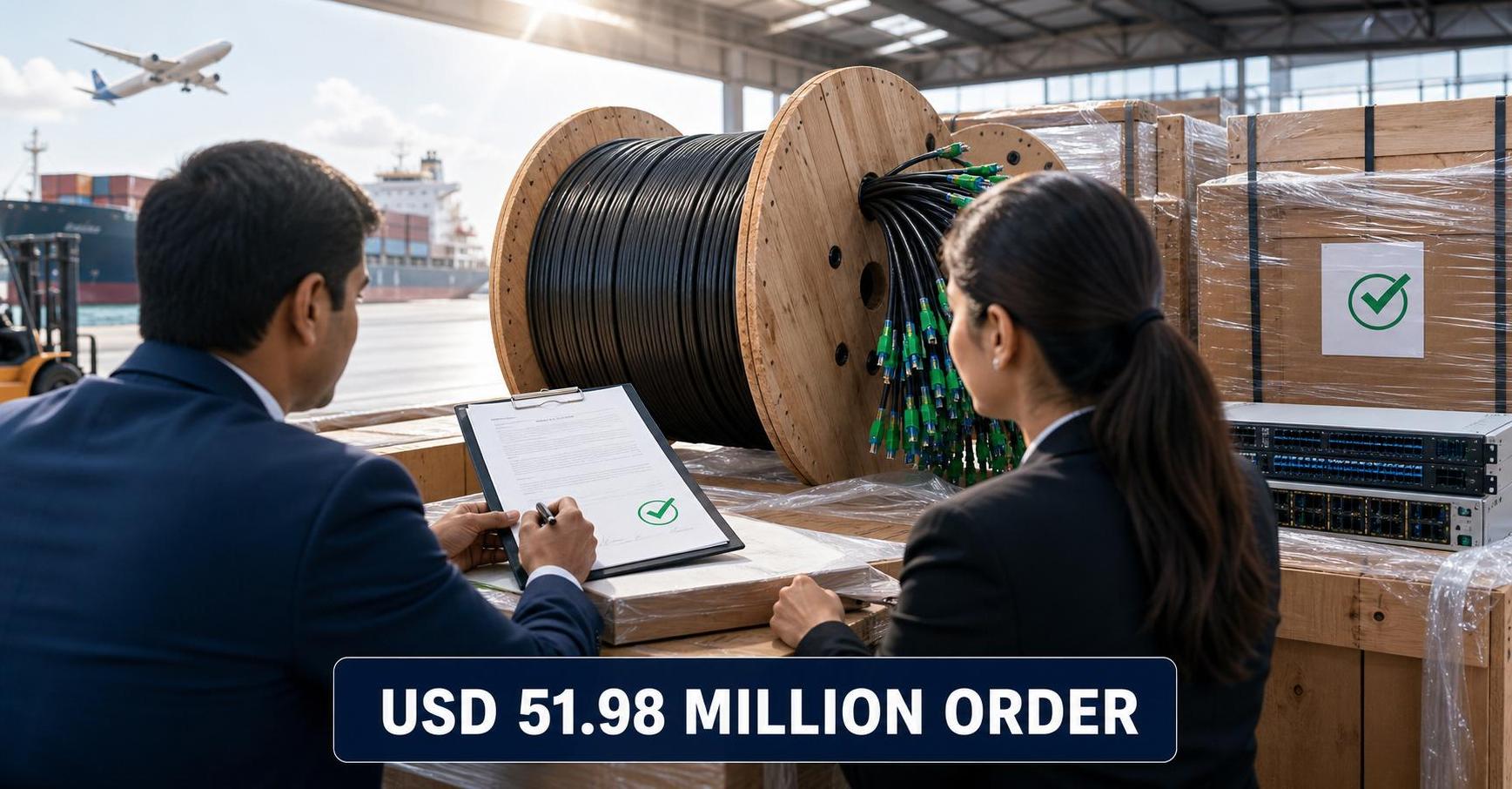 Rs 21,200 Crore Order Book: Telecom Equipment Company Bags Rs 496 Crore Export Order for Data Centre Connectivity Solutions