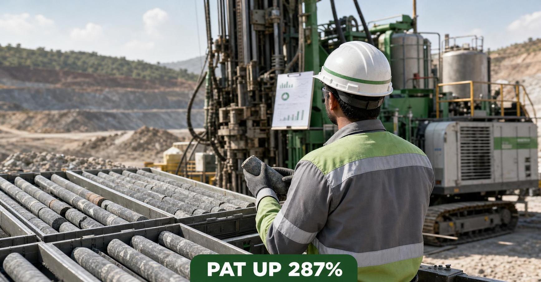 Rs 761 Crore Highest-Ever Order Book: This Small-Cap Mining Stock Jumps 6% After Q1 FY27 PAT Surges 287% YoY