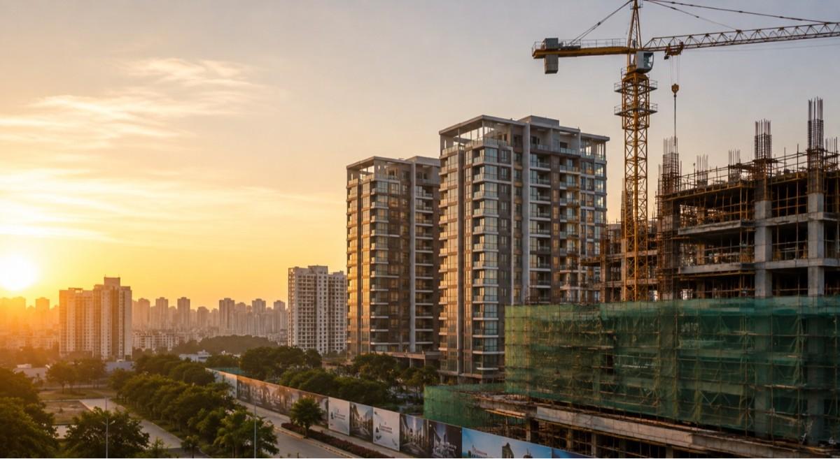 Small-Cap Real Estate Stock Hits Fresh 52-Week High As Company Reports 708% PAT Growth in Q1 FY27; Share Price Jumps 11%