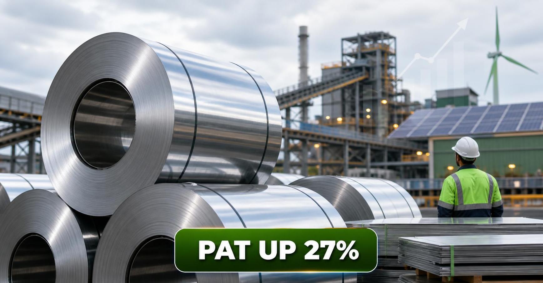 This Low PE, High ROCE Stock Iron & Steel Company Outlines FY26 Growth Strategy; PAT Rises 27.4% to Rs 3,185 Crore