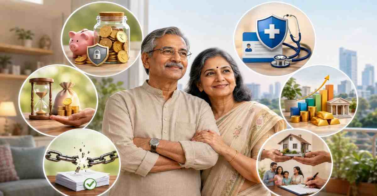 Turning 60? 6 Ways to Build a Strong Financial Safety Net in India