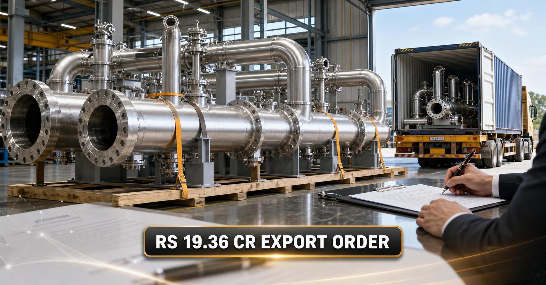 Cryogenic OGS wins first independently secured piping spools export order worth Rs 19.36 crore