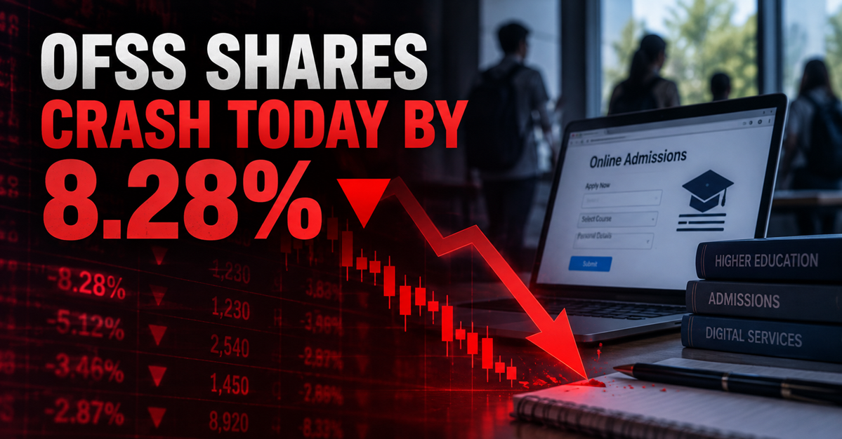 OFSS Stock Crash: USD 18 Billion Oracle Debt Deal Sends Shares Tumbling 8%