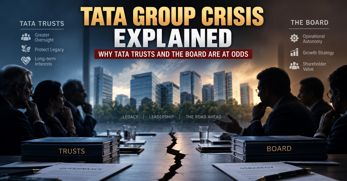 Tata Group Crisis Explained: Why Tata Trusts And The Board Are At Odds