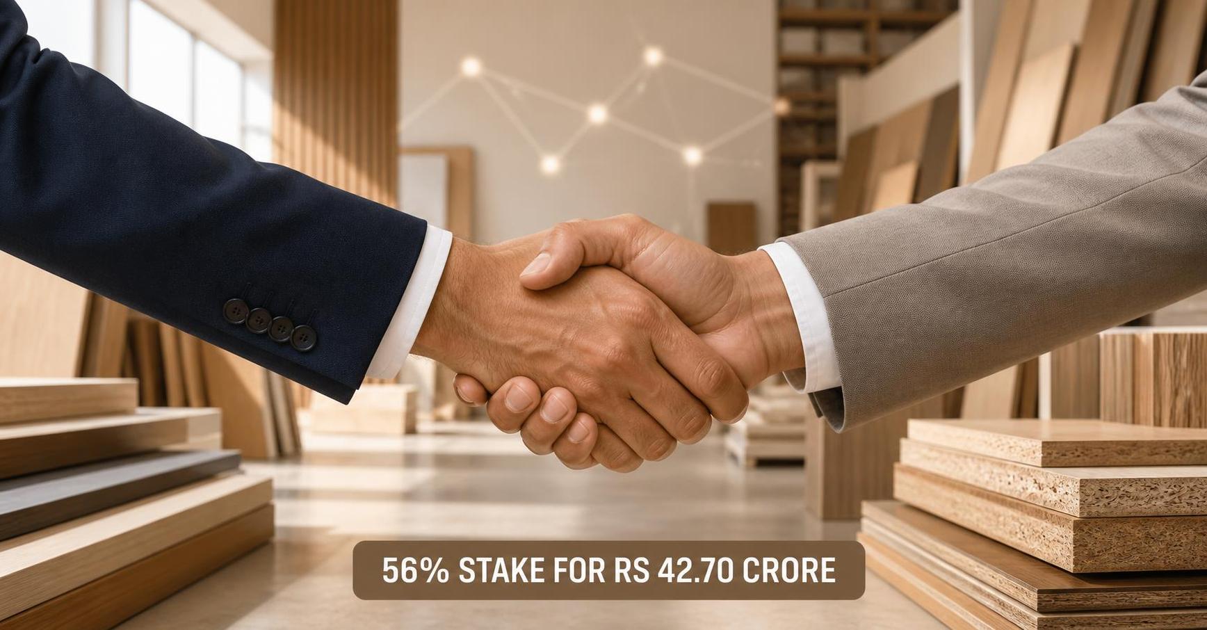 Big Acquisition Move: Company To Buy 56% Stake In Fabwood Solutions For Rs 42.70 Crore