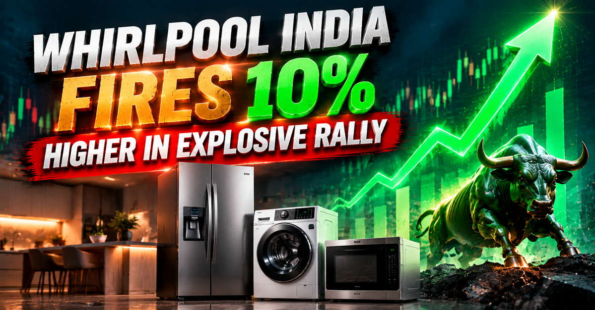 Whirlpool India Explosion: Stock Blasts 10% As Massive Buying Frenzy Hits Market