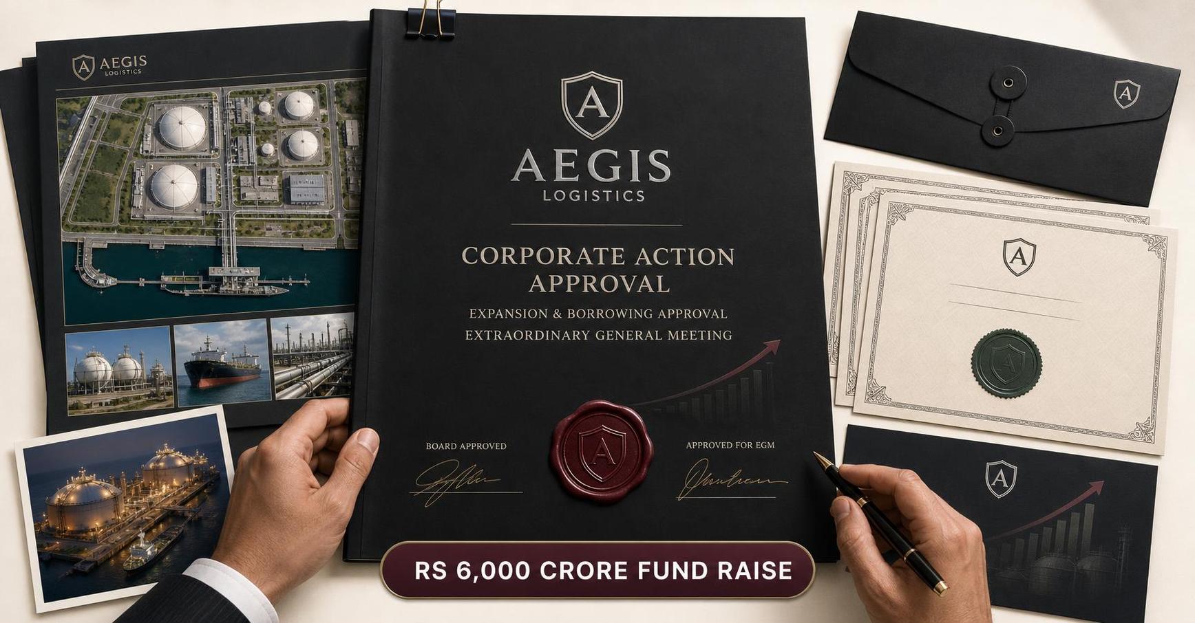 Aegis Logistics seeks shareholder nod to raise up to Rs 6,000 crore for expansion and funding flexibility