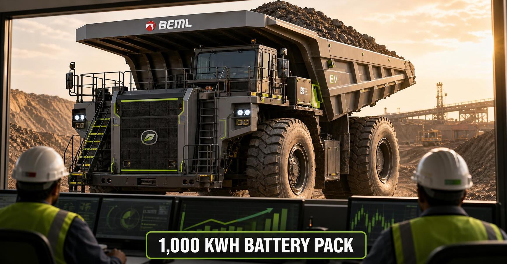 BEML’s Green Mining Power Play! Massive Electric Dump Truck Unveiled