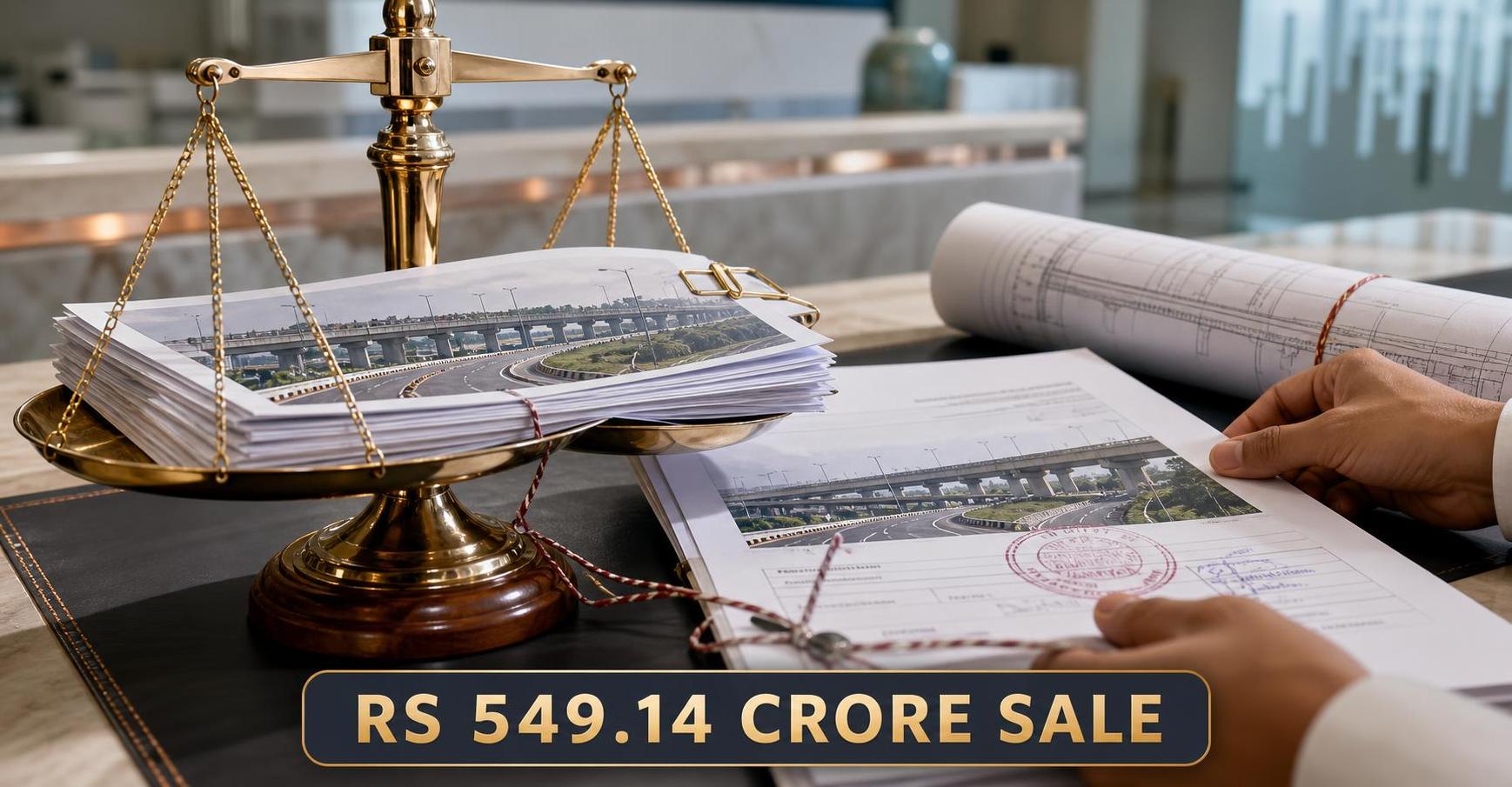 Infrastructure Stock Makes A Massive Move: Rs 549 Crore Deal Completed