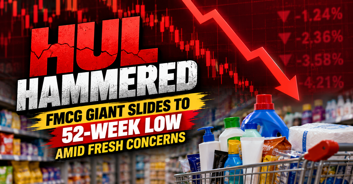 HUL Shares At 52-Week Low: What Is Going Wrong For The FMCG Giant?