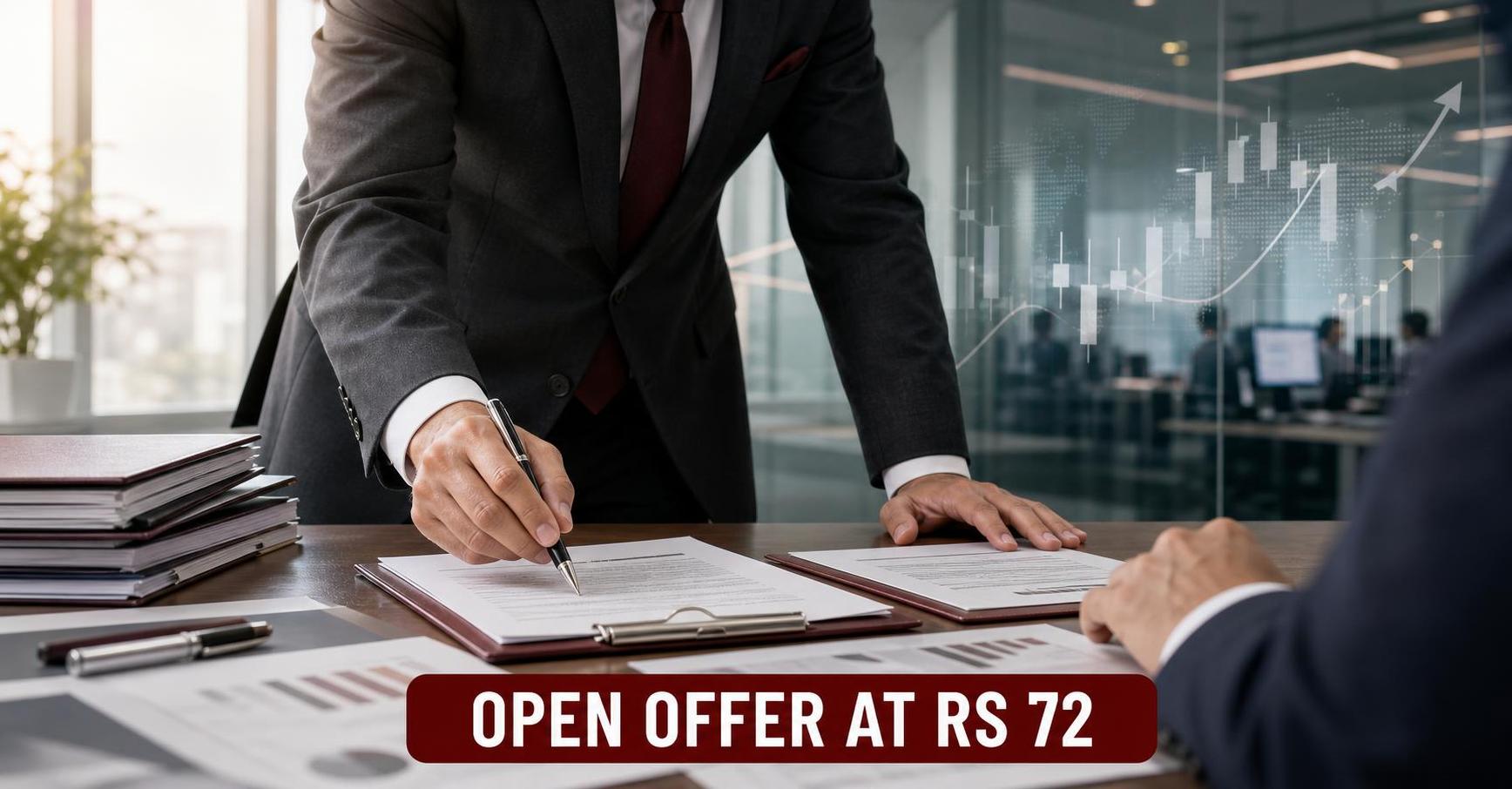 Rs 72 Per Share Offer Puts This Technology Stock in Spotlight