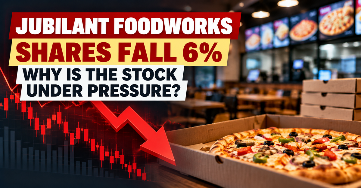 Jubilant FoodWorks Shares Fall 6%: Why Is The Stock Under Pressure?