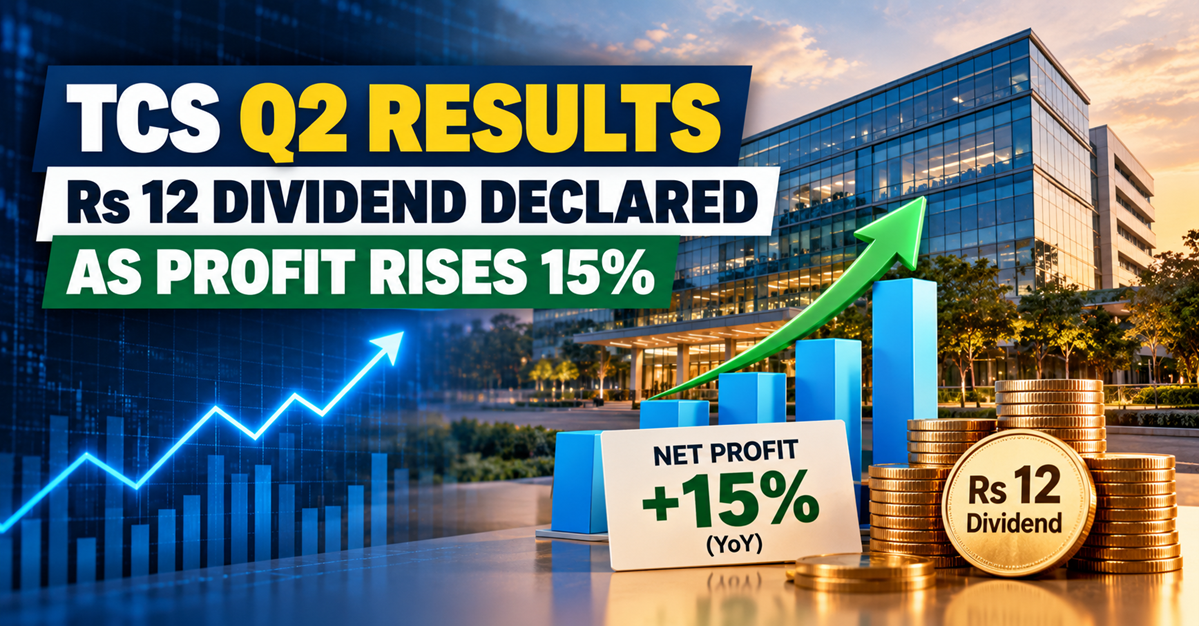 TCS Q2 Results: Net Profit Rises 15 per cent YoY To Rs 13,884 Crore, Rs 12 Dividend Declared