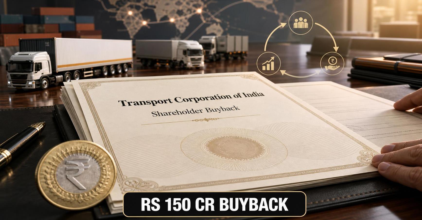 TCI sets Rs 150 crore buyback at 14 per cent premium as shares hover near 52-week low