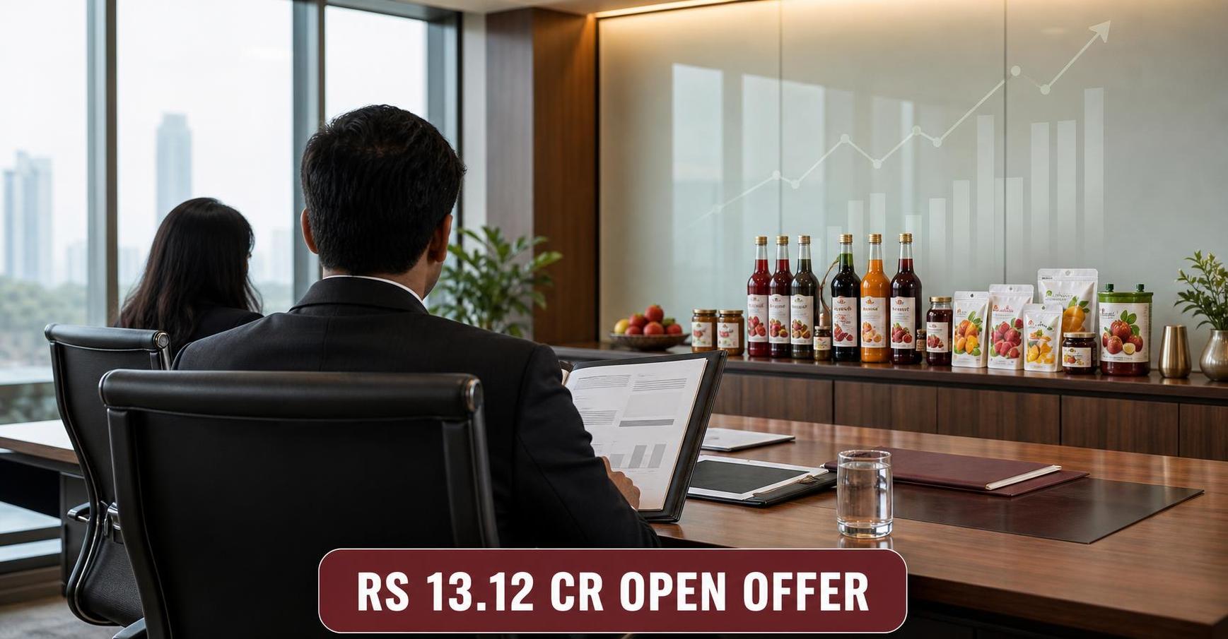 Arambhveer launches Rs 13.12 crore open offer for control of Mapro Industries
