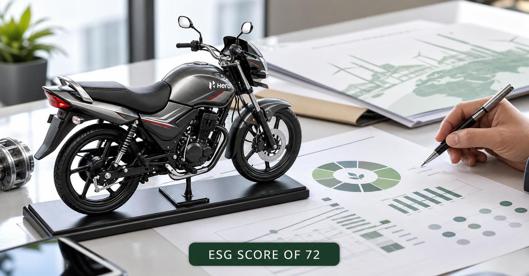 Hero MotoCorp receives ESG score of 72 from NSE Sustainability Ratings