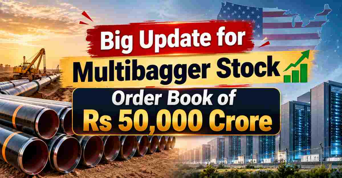 Rs 50,000 Crore Global Order Book: This Multibagger Bags Rs 5,500 Crore US Pipeline Order Linked to AI Data Centre Expansion